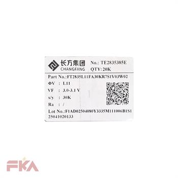 LED SMD 2835 3V WW 3000K 24-26L