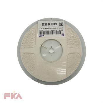 100NF خازن  50V 10% SAMSUNG 1206 SMD(104)