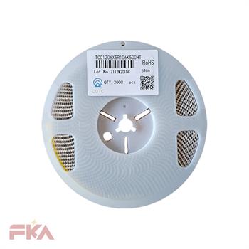 10UF خازن  50V 10% CCTC 1206 SMD(106)