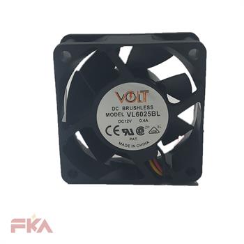 فنFAN 12V BL 0/04A 3PIN VOLT 6025