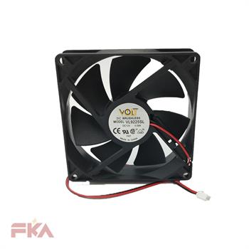 فنFAN 12V SL 0/35A 2PIN VOLT 9025