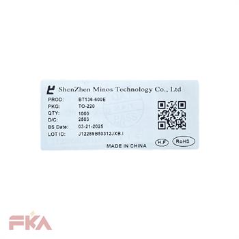 ترایاک TR BT136-600E MINOSTECH