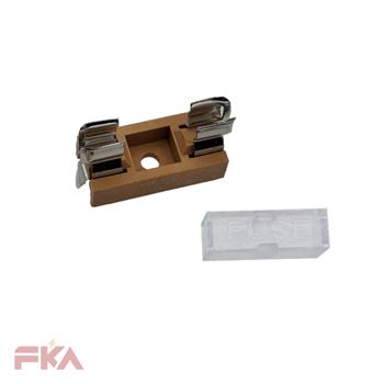 جا فیوز روبردی خردلی 5X20 