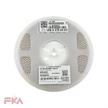 خازن 4/7NF 1206 SMD 