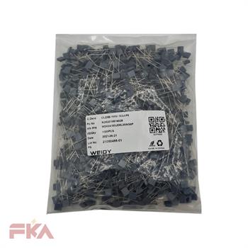 خازن 10NF 100V MKP P5 WEIDY 