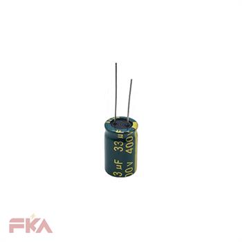 خازن الکترولیت CP 33MF 400V 16*20 