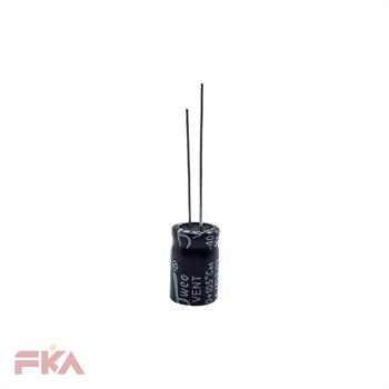 خازن الکترولیت CP 470MF 25V JWCO 8*12