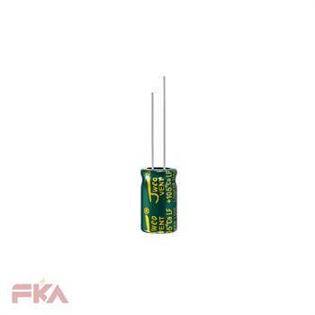 خازن الکترولیت CP 680MF 35V 10*17 JWCO GREEN 