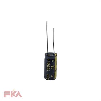 خازن الکترولیت 1500MF 16V 10*20 JWCO GOLD 