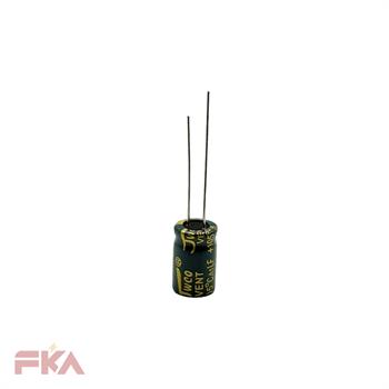 خازن الکترولیت 470MF 25V 8*12 JWCO GREEN 