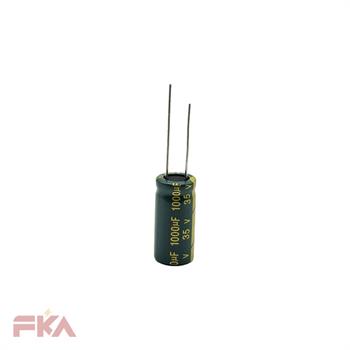 خازن الکترولیت 1000MF 35V 10*20 JWCO GREEN 