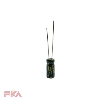 خازن الکترولیت 10MF 25V 5*11 JWCO GREEN DIP 