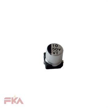 خازن الکترولیت 10MF 50V 5*5 SMD 