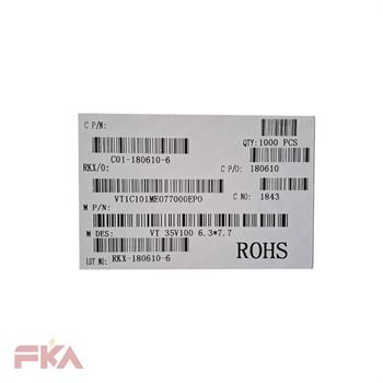خازن الکترولیت 100MF 35V 6/3*7/7 SMD 