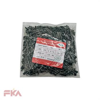خازن پلی استر CL11 2A103J 10NF 100V JHR 
