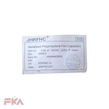 خازن پلی استر 684/310P15 JHR 