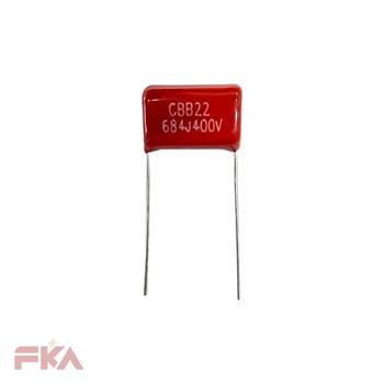 خازن پلی استر CBB22 684.400V P20 JHR