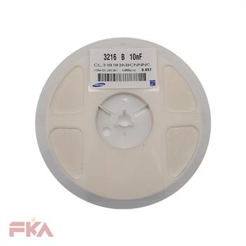خازن 10NF  50V  1206 SMD 
