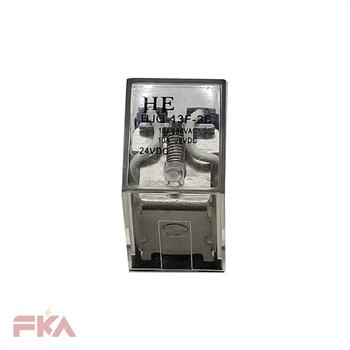 رله شیشه ای سوزنی HJQ-13F-2C 24V 2C HE 