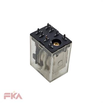 رله شیشه ای سوزنی HJQ-13F-2C 24V 2C HE 