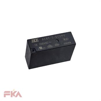 رله 24ولت 7 آمپر- AC6T-S-DC24V HKE 