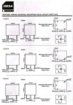رله پایه میلیون 9ولت 5 پایه HRS4H-S-DC9V-C HKE 