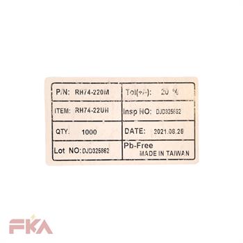 سلف INDUCTOR RH74 22MH 7*7*3 SMD 