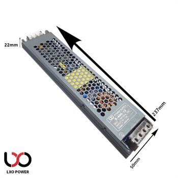 سوئیچینگ LXO 12V 400W 33.3A SLIM IP20