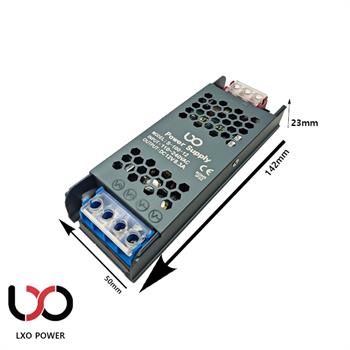 سوئیچینگ 12V 100W 8.3A SLIM LXO IP32  