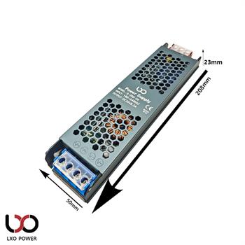 سوئیچینگ 24V 200W 8.3A SLIM LXO IP32  