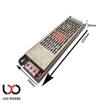 سوئیچینگ 24V 400W 16.6A SLIM LXO IP35 