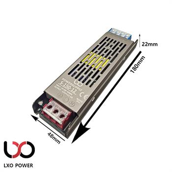 سوئیچینگ 12V 150W 12.5A SLIM LXO IP35 