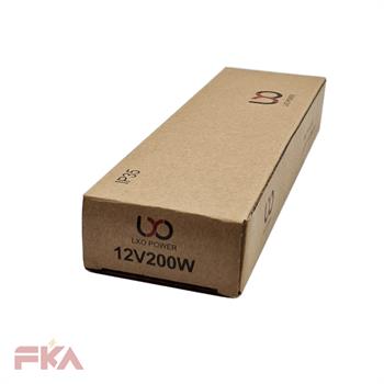 سوئیچینگ 12V 200W 16.6A SLIM LXO IP35 