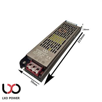 سوئیچینگ 12V 400W 33.3A SLIM LXO IP35  