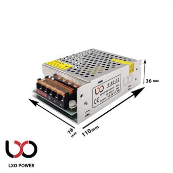 سوئیچینگ S-60-12 LXO 12V 5A
