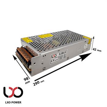 سوئیچینگ S-180-12 LXO 12V 15A