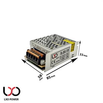 سوئیچینگ S-30-15 LXO 15V 2A  