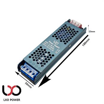 سویچینگ 24V 150W 6.3A SLIM LXO IP32  