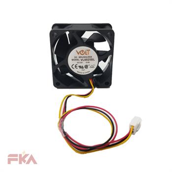 فنFAN 12V BL 0/04A 3PIN VOLT 6025