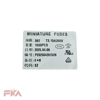 فیوز مکعبی 392 3/15A 