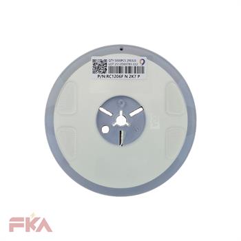 مقاومت RES 2/7K 1% 1206 SMD 