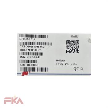 مقاومت RES 0/33R 2512 SMD 