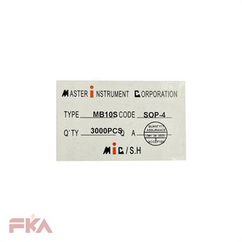 پل دیود MB10S SMD 