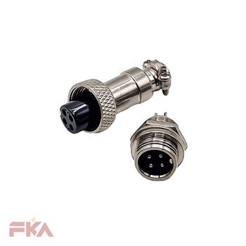 کانکتور نظامی 4PIN 12MM 