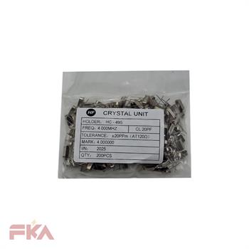 کریستال کوتاه 4/000/000 MHZ 49S 