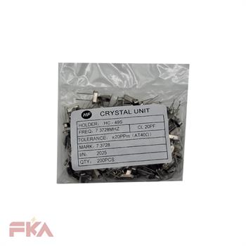 کریستال کوتاه 7/3728 MHZ 49S 