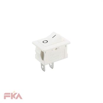 کلید بچه راکر سفید KCD11 101 2PIN 