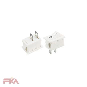 کلید بچه راکر سفید KCD11 101 2PIN 