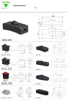 کلید بین راهی KCD1-303