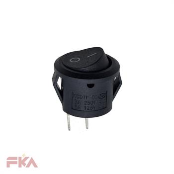 کلید راکر ریز گرد 2PIN 